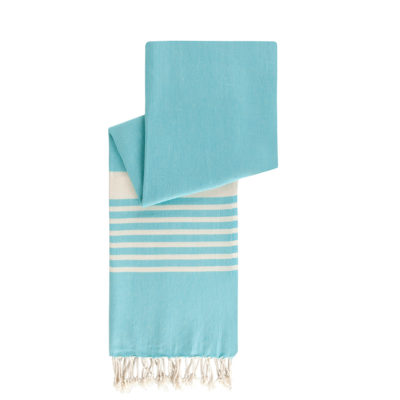 Hamamdoek biokatoen | oceaan blauw