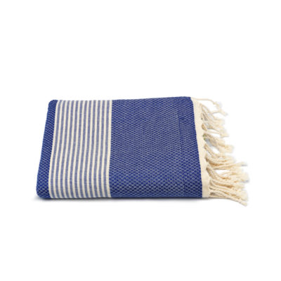 Hamamdoek bamboe | donkerblauw