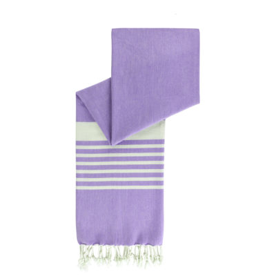 Hamamdoek biokatoen | cool purple