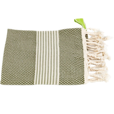 Haardroogdoek | bamboe | olijfgroen