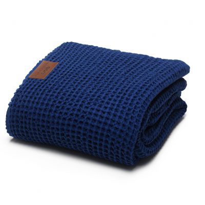 Sprei | donkerblauw | 100% katoen | 220 x 150 cm