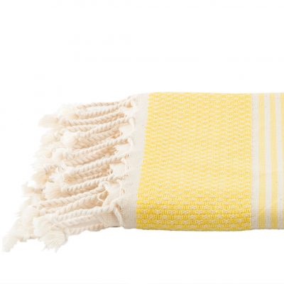 Badhanddoek | bamboe | geel