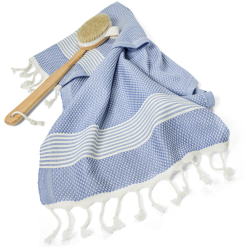 Badkamer handdoek - Lavendel Blauw