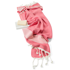Badkamer handdoek - Rood